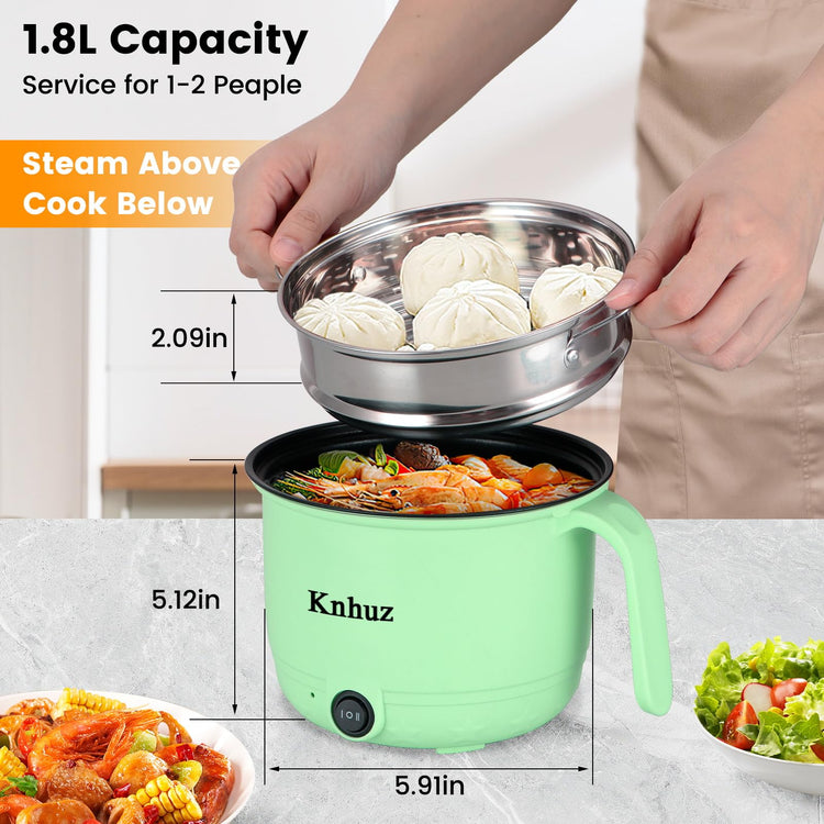 Hot Pot Electric With Steamer