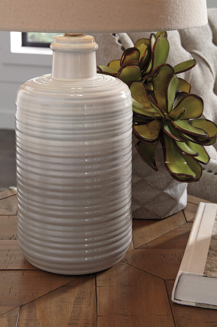 25 in Ceramic Table Lamp Set of 2
