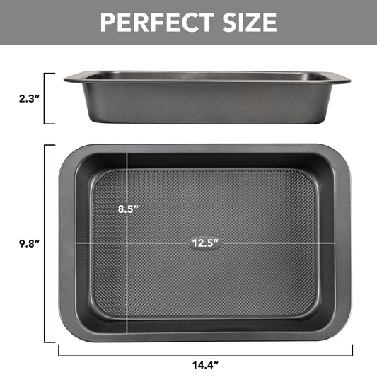 Cake Pan Nonstick Baking Pan for Cake (2 Count)