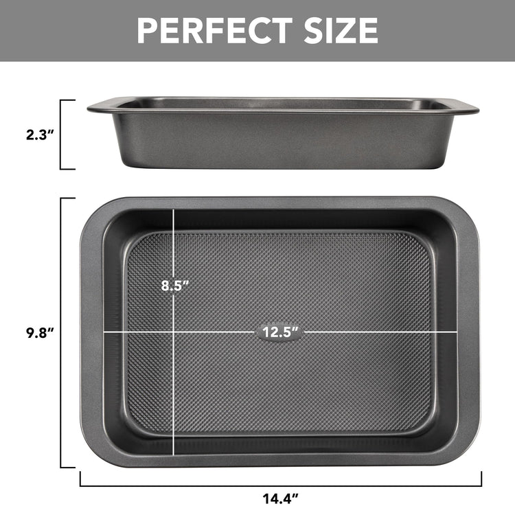 Cake Pan Nonstick Baking Pan for Cake (2 Count)