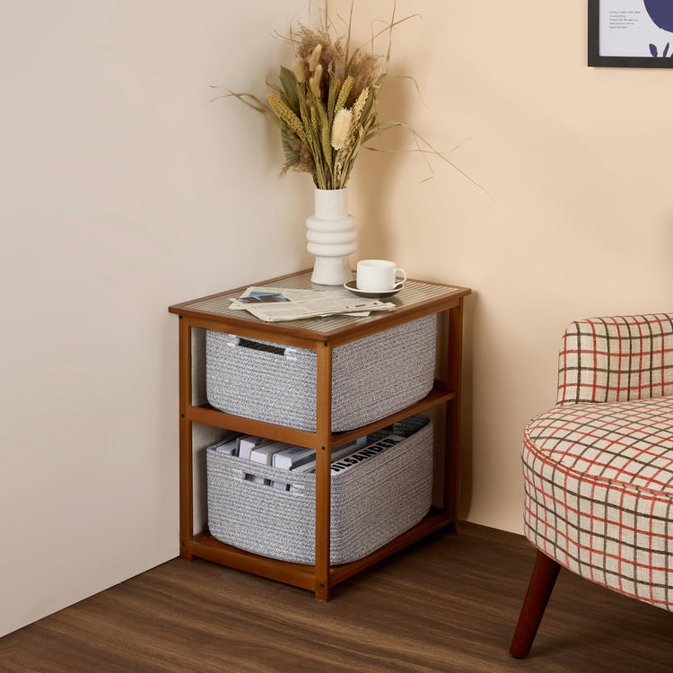 Large Storage Baskets for Organizing (4 Count)
