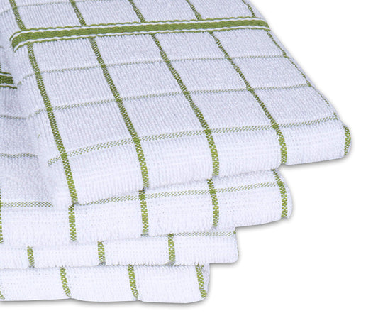 Terry Cotton Kitchen Towels 4 (4 Count)