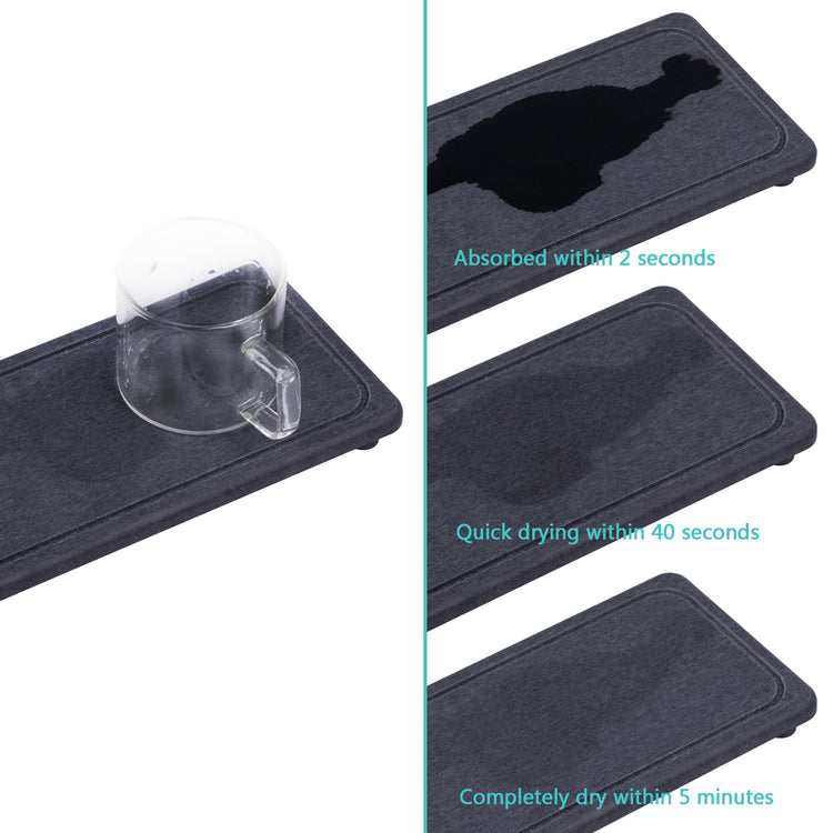 2 Pcs Sink Stone Soap Trays (2 Count)