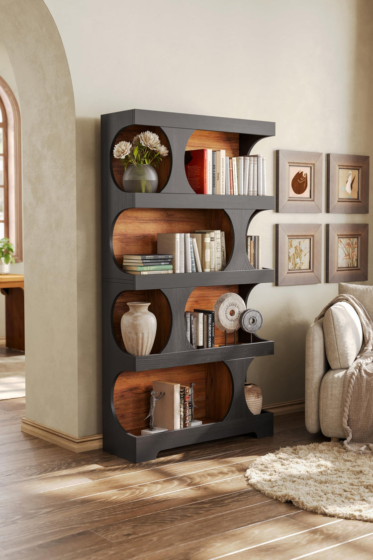 4 Tier Large Bookshelf