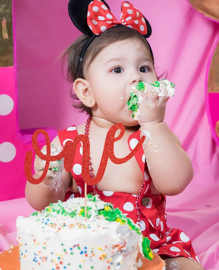 First Birthday Cake Topper