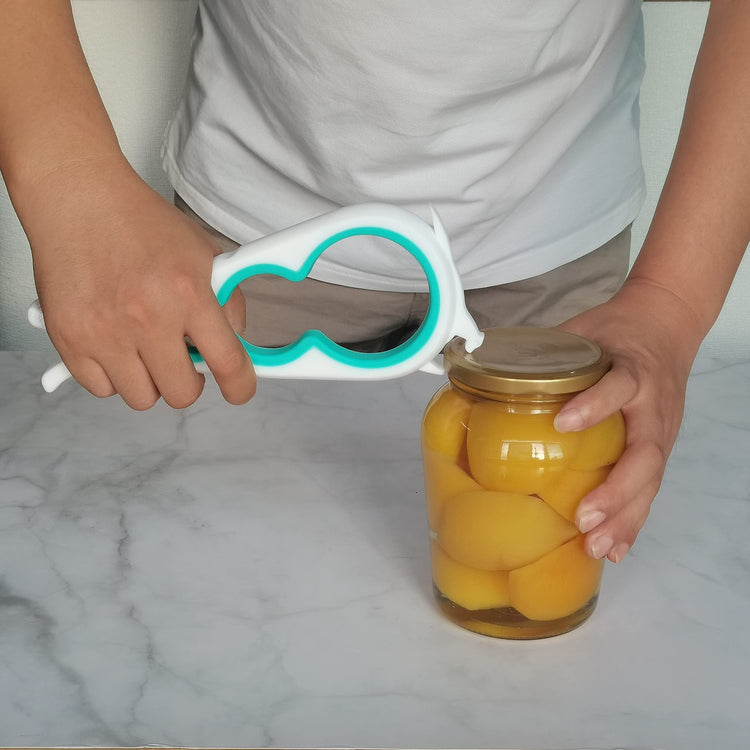 Jar Opener Bottle Opener and Can Opener for Weak hands