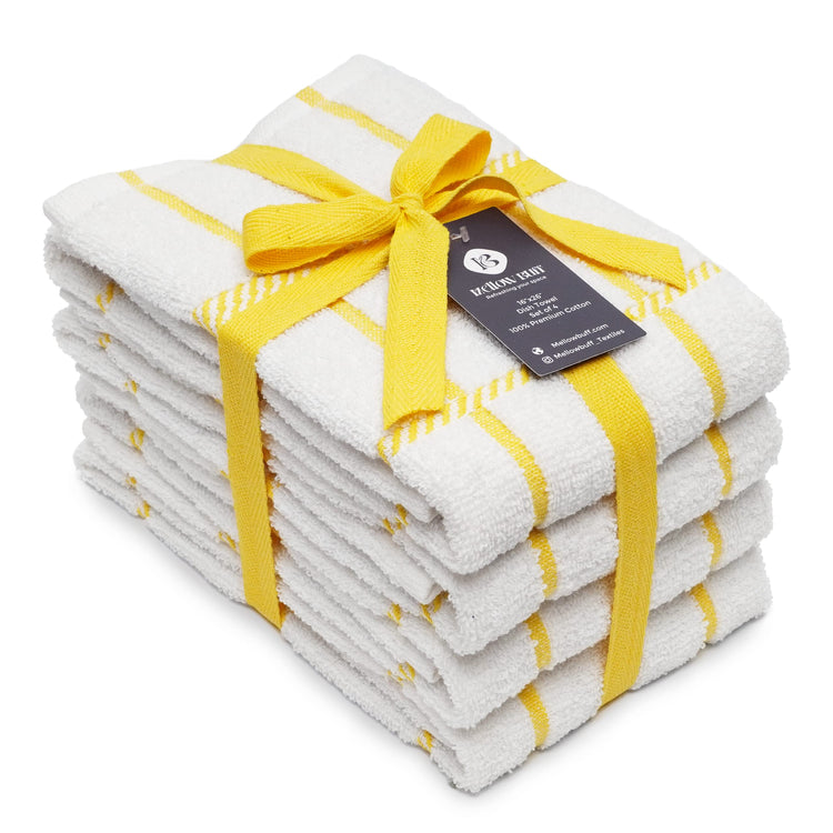 100% Cotton Terry Dish Towels (4 Count)