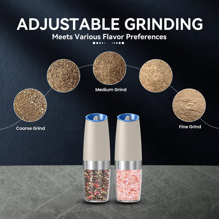 Battery Operated Salt And Pepper Grinder Set (2 Count)