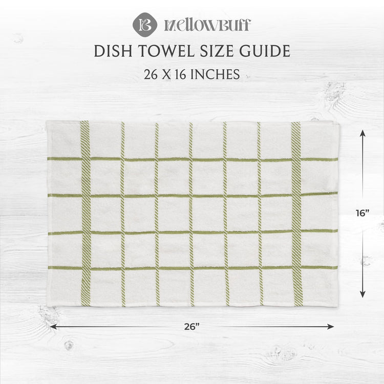 100% Cotton Terry Dish Towels (4 Count)