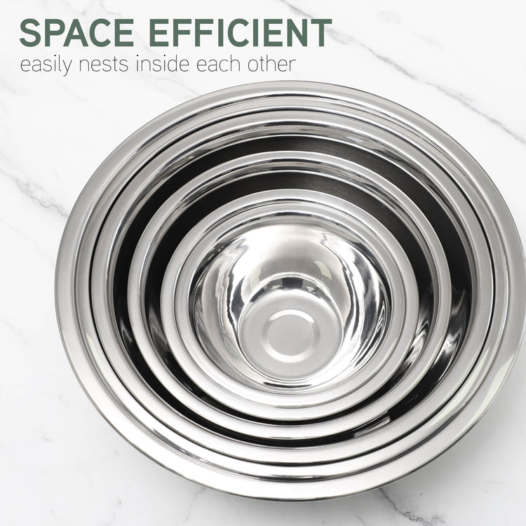 Stainless Steel Mixing Bowls Set