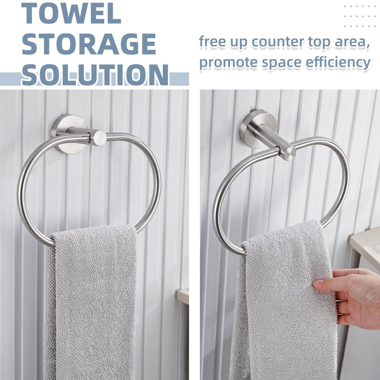 Swivel Hand Towel Holder for Bathroom