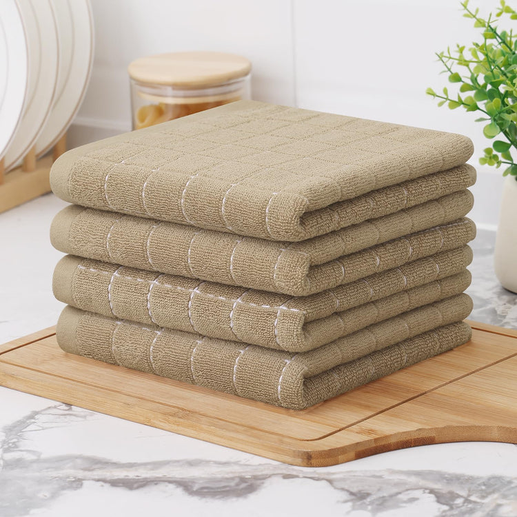 100% Cotton Terry Kitchen Towels (12 Count)