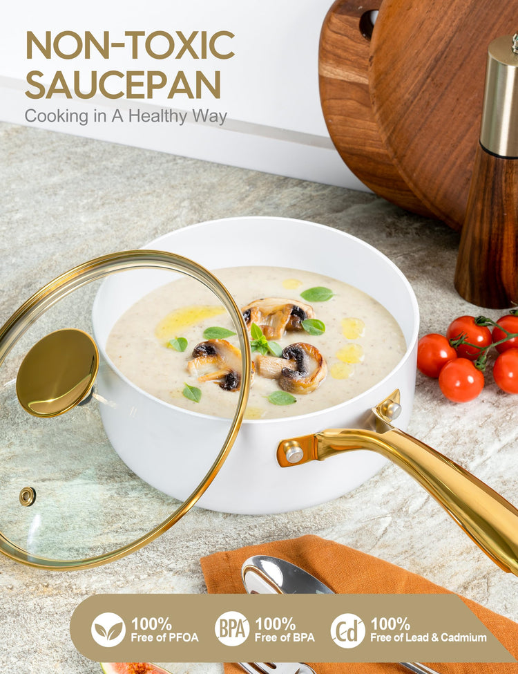 2 Quart Saucepan with Lid