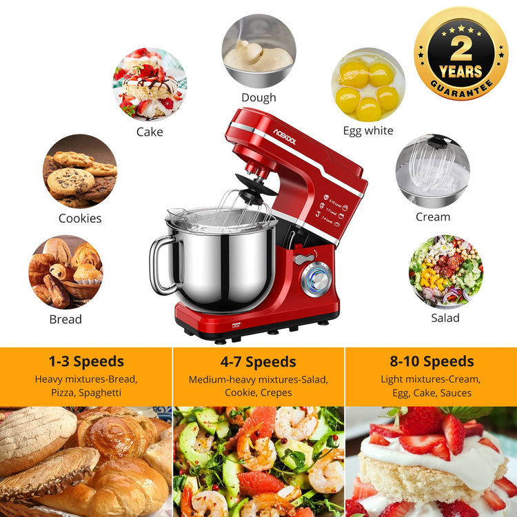 7.5 QT Stand Food Mixer