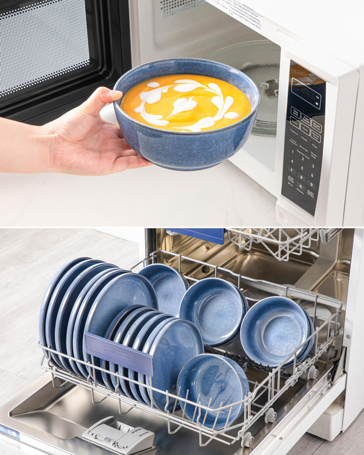 ANYA 18 Pieces Plates and Bowls Set