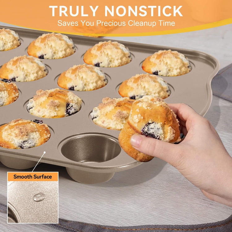 Cupcake Pan Nonstick 2 Pack (2 Count)