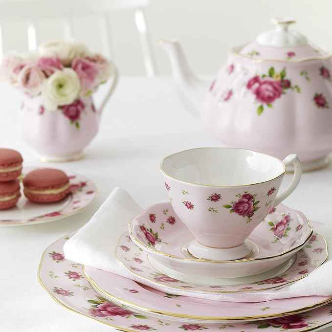 Royal Albert New Country Roses Pink 5-Piece Place Setting