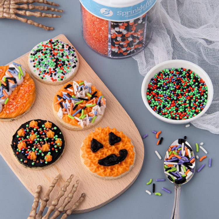 Halloween 6 Cell Sprinkle Jar (6.45 Ounce)