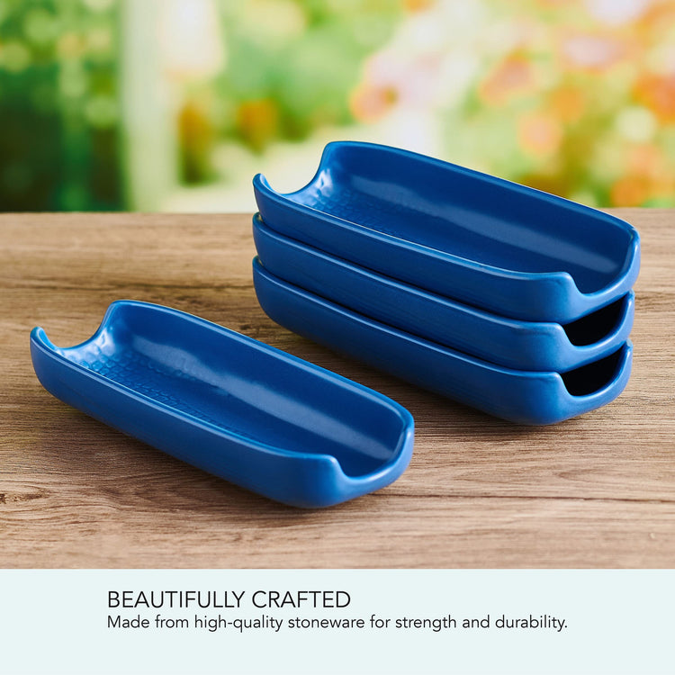 Callie Blue Corn Dishes Set of 4 (4 Count)
