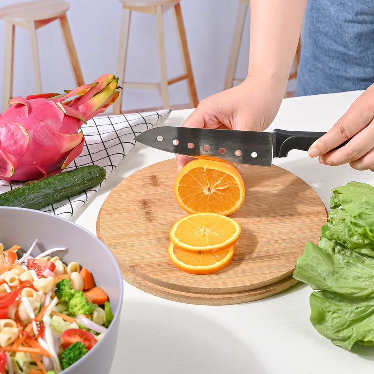 Bamboo Fiber Salad Bowl with Servers Set Large 9.8inches Nature Bamboo Mixing Bowl with Servers with Lid Spoon and Fork for Fruits