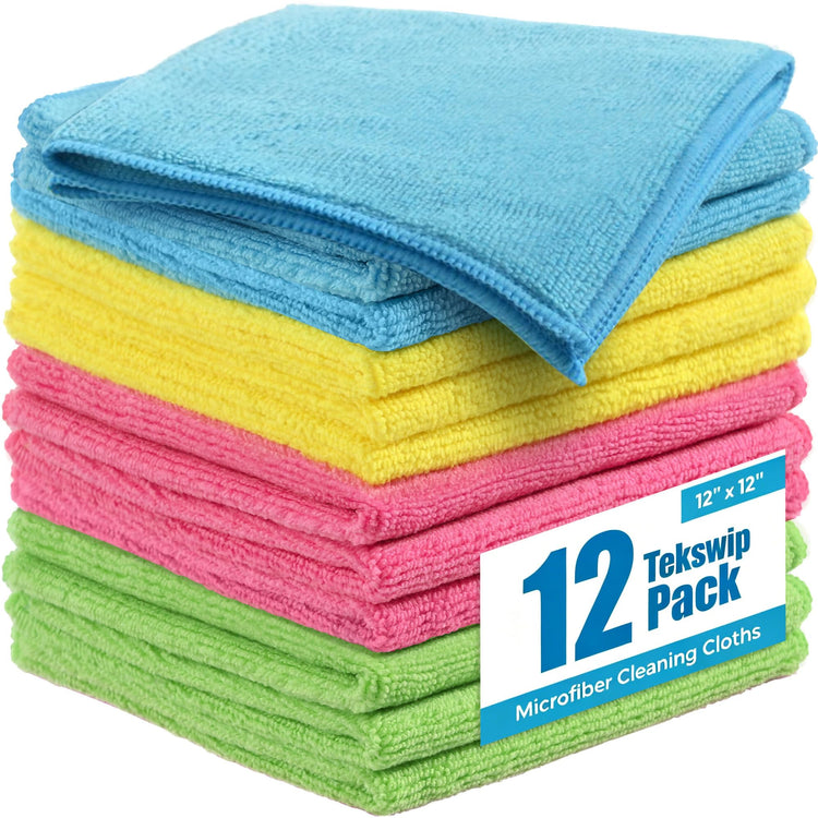 Microfiber Cleaning Cloth (12 Count)