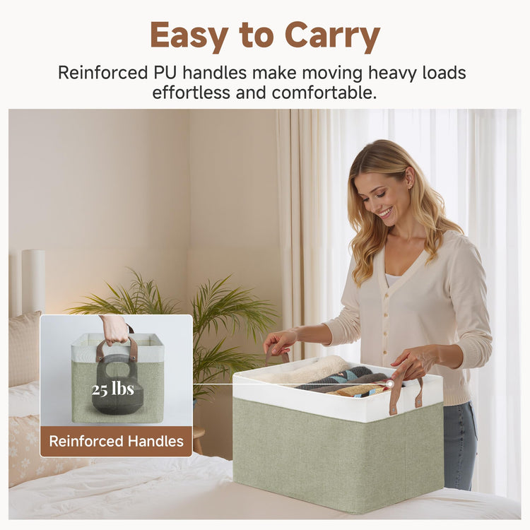Closet Storage Bins (2 Count)