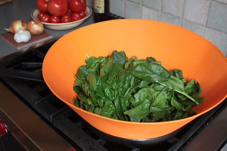 10 (Medium) - Green - Splatter Guard, as Seen on Shark Tank