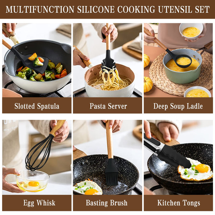 Kitchen Cooking Utensils Set (33 Count)