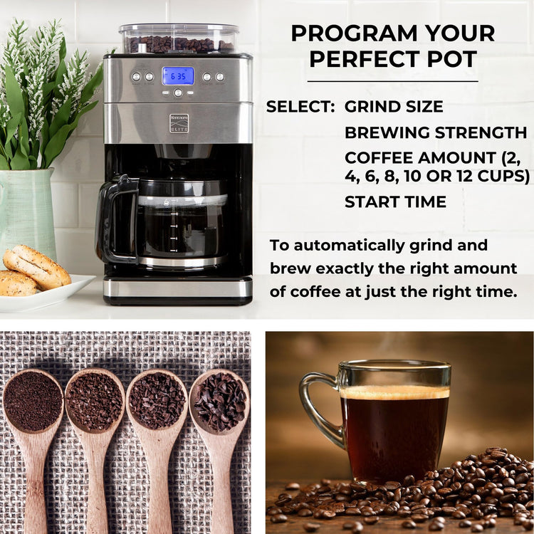 Kenmore Elite Grind and Brew Coffee Maker w