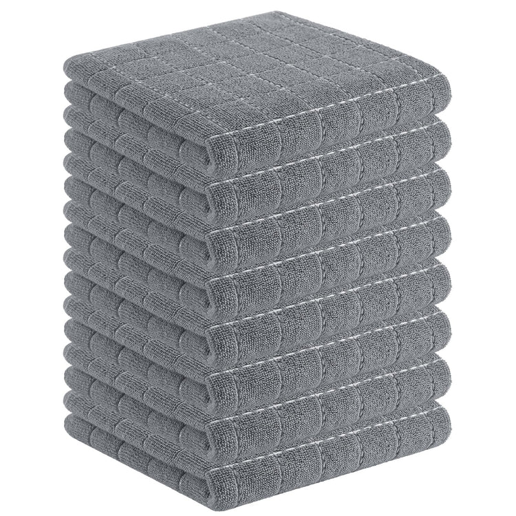 100% Cotton Terry Kitchen Towels (8 Count)