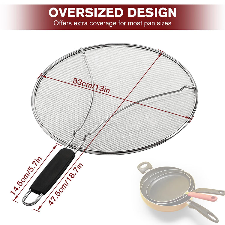 Splatter Screen for Cooking