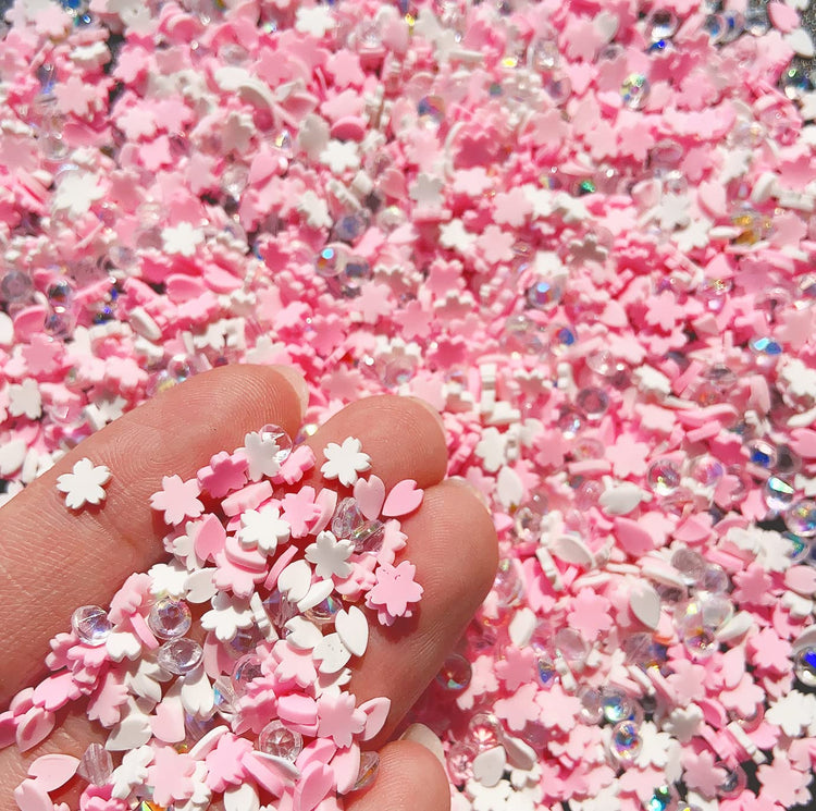 Fake Sprinkles Resin Sprinkles Fake Candy Sprinkles Clay Sprinkles Polymer Sprinkles Polymer Clay Slices for Nail Art DIY Crafts Cake Phone Case