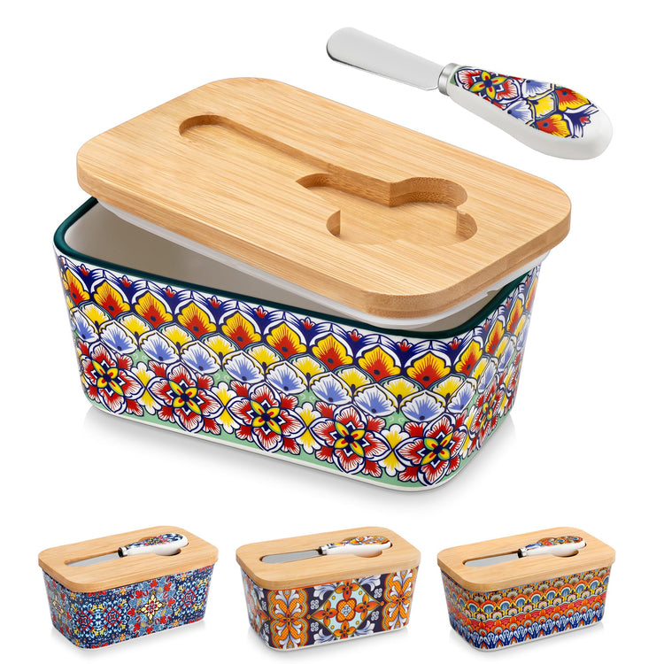 6.5" Butter Dish with Lid