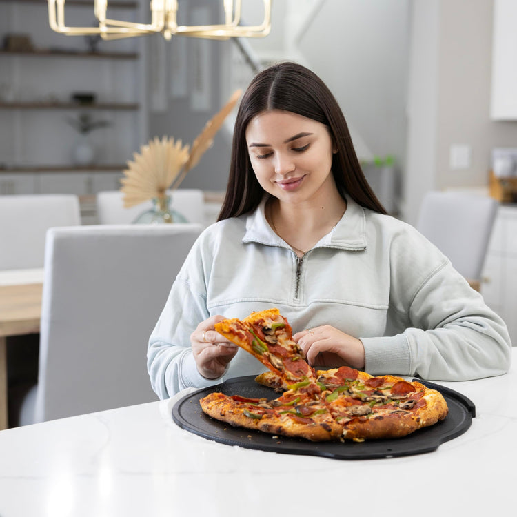 Cast Iron Grill Pizza Pan