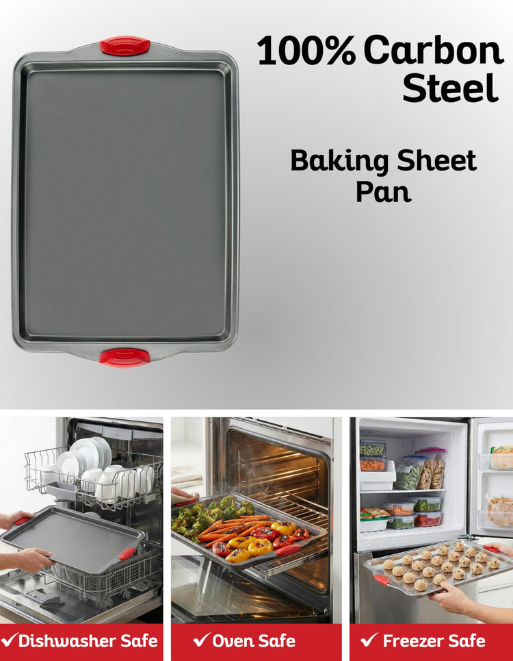 Non Stick Baking & Cookie Sheet Pan Non