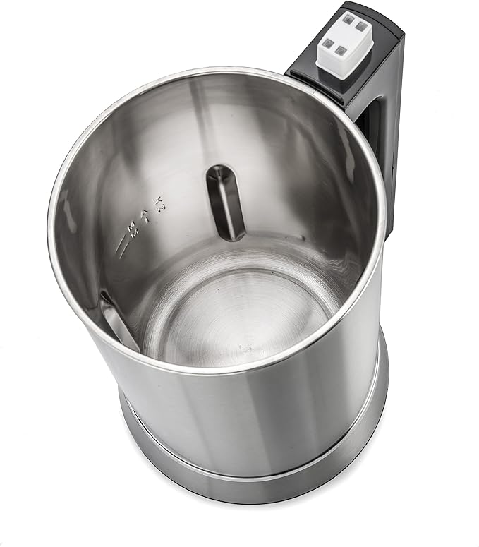 Brand - IAE15-1.9 Liter Automatic Hot Soy Milk (Almond, Rice, Quinoa Milk) Soup, Porridge & Cold Juice Maker - 2 Layer Stainless Steel - Recipe Booklet