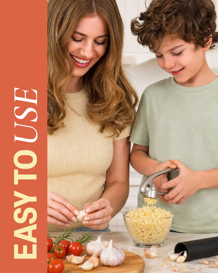 Premium Garlic Press Set