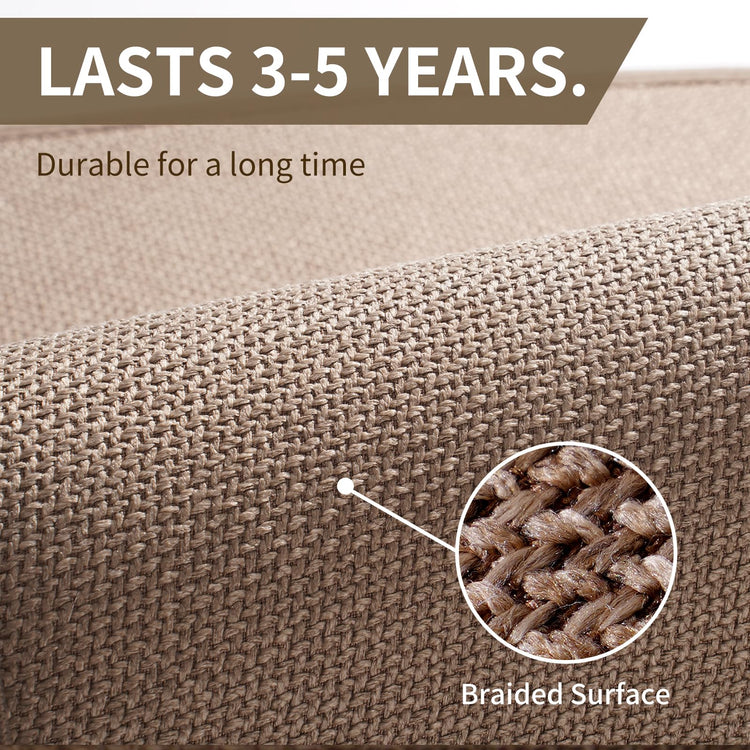 Kitchen Rugs Kitchen Mats for Floor Non Slip Washable Brown 17"x30" (3.557 Sq Ft)