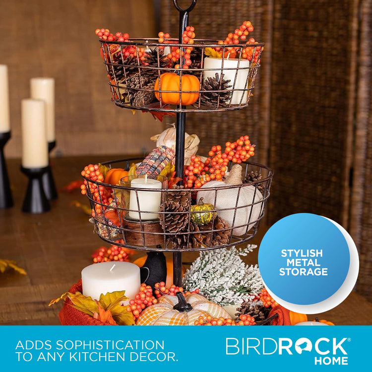3 Tier Wire Fruit Basket