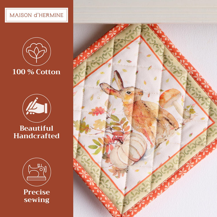 Pot Holders 100% Cotton Potholders (2 Count)