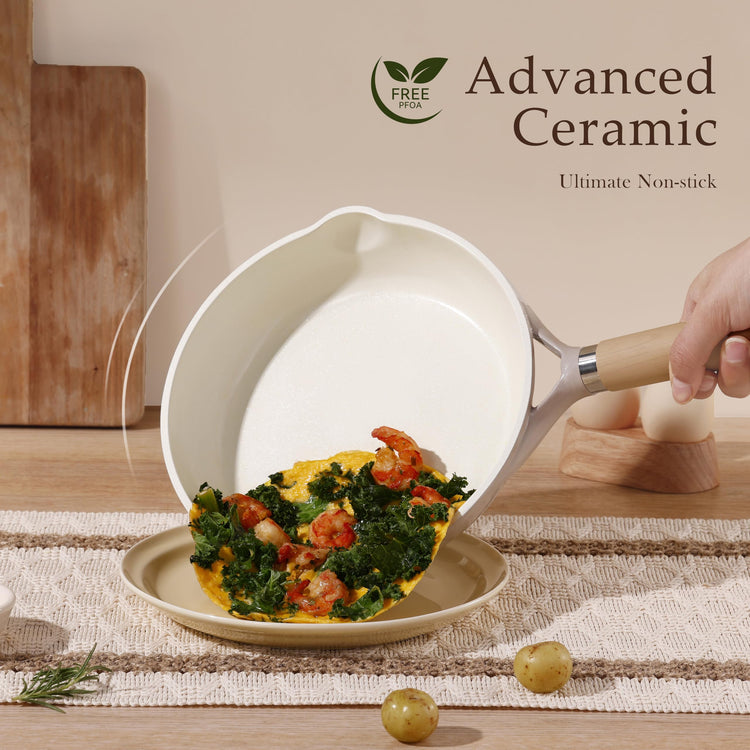 8" Ceramic Frying Pan Skillet