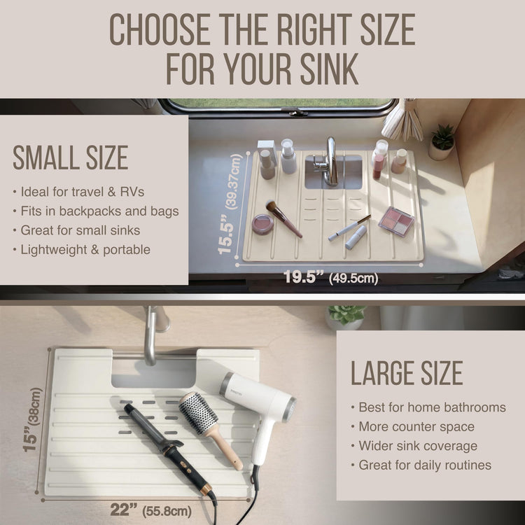 Bathroom Sink Cover for Counter Space