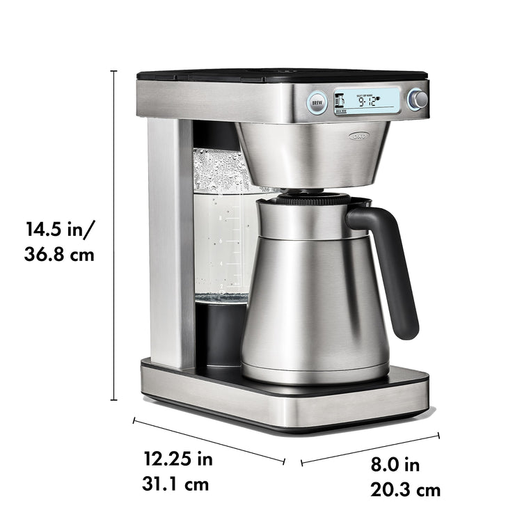 Brew 12 Cup Coffee Maker With Podless Single