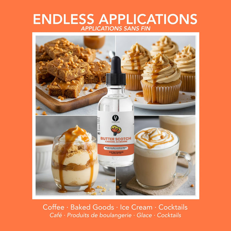 Natural Butterscotch Extract (2 Ounce)