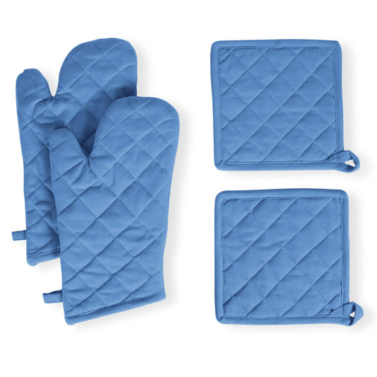 Pot Holders and Oven Mitts Sets for Kitchen Heat Resistant