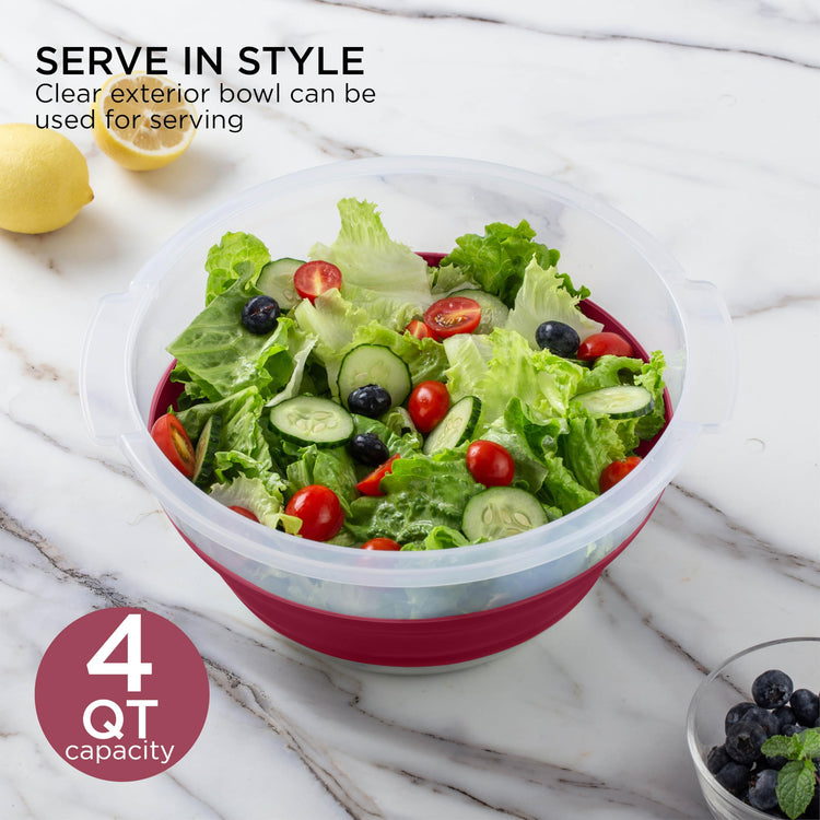 Collapsible Salad Spinner