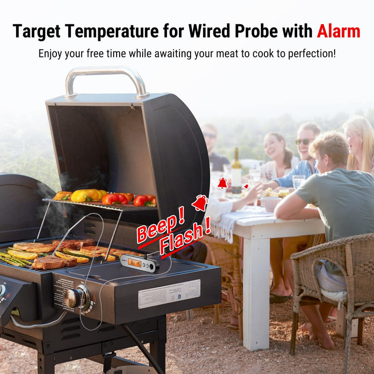 TempSwift Rechargeable Digital Meat Thermometer for Cooking