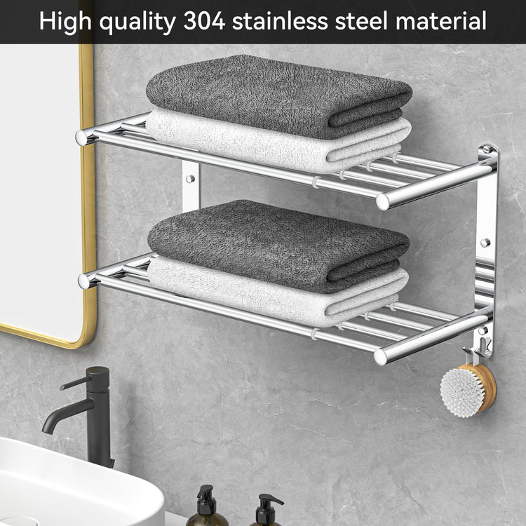 Adjustable Towel Bar for Bathroom Wall Mount17