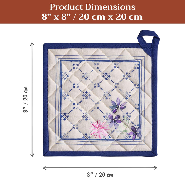 Pot Holders 100% Cotton Potholders (2 Count)
