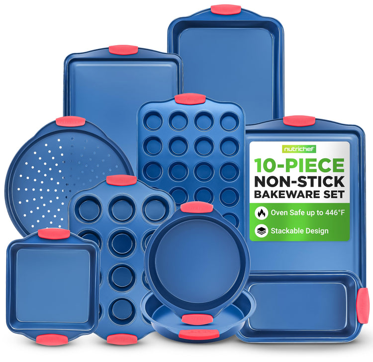 10 Piece Nonstick Bakeware Set (10 Count)